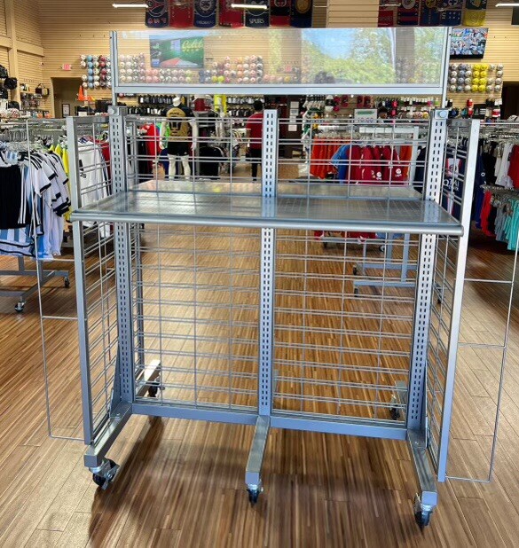 Heavy Duty Retail Fixture-USED BUT STILL IN GREAT SHAPE- Was $600 Now $180