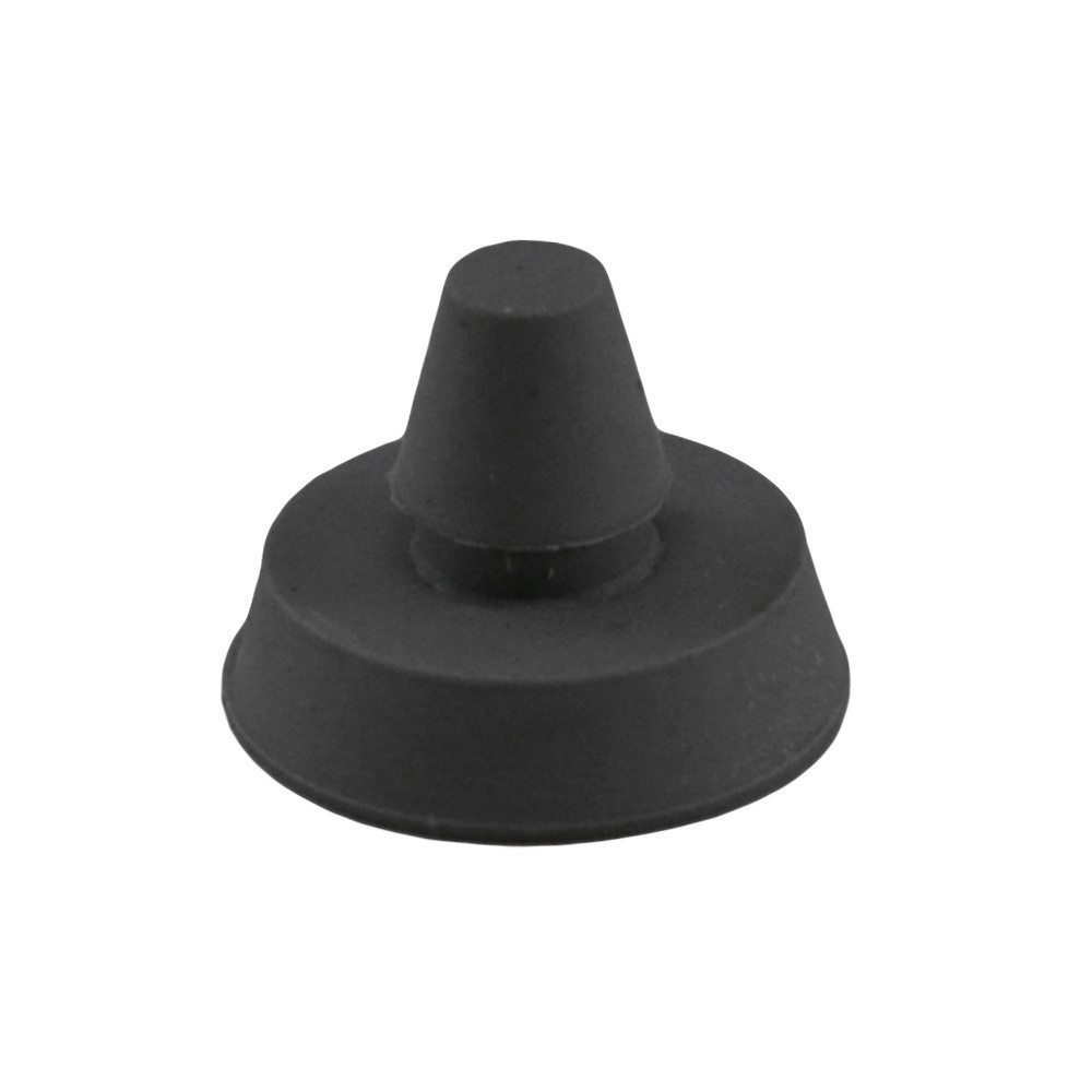 100 PC Gray Rubber Bumper For Shelf Rests Bracket Cushion Glass Shelves