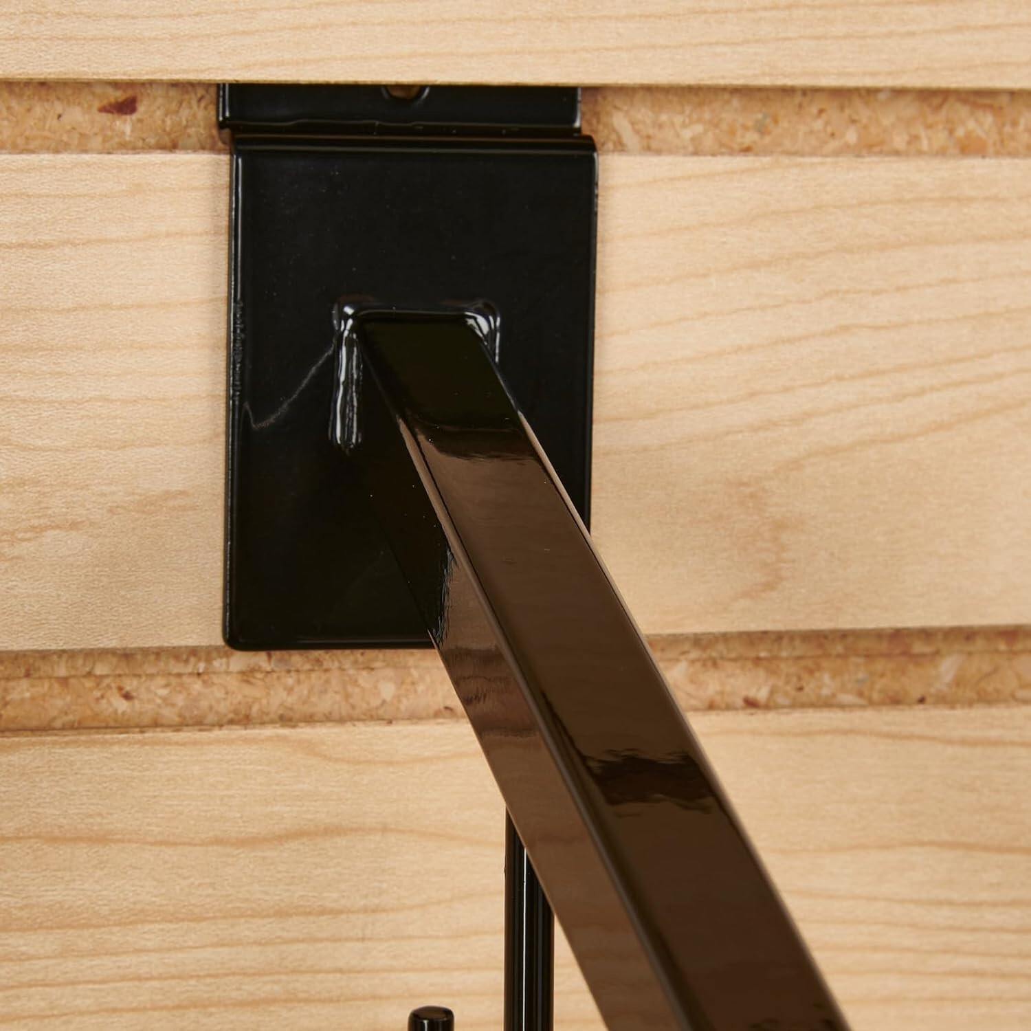 10 Black J Hooks Slatwall Peg Hooks Slat Wall Retail Display Waterfall