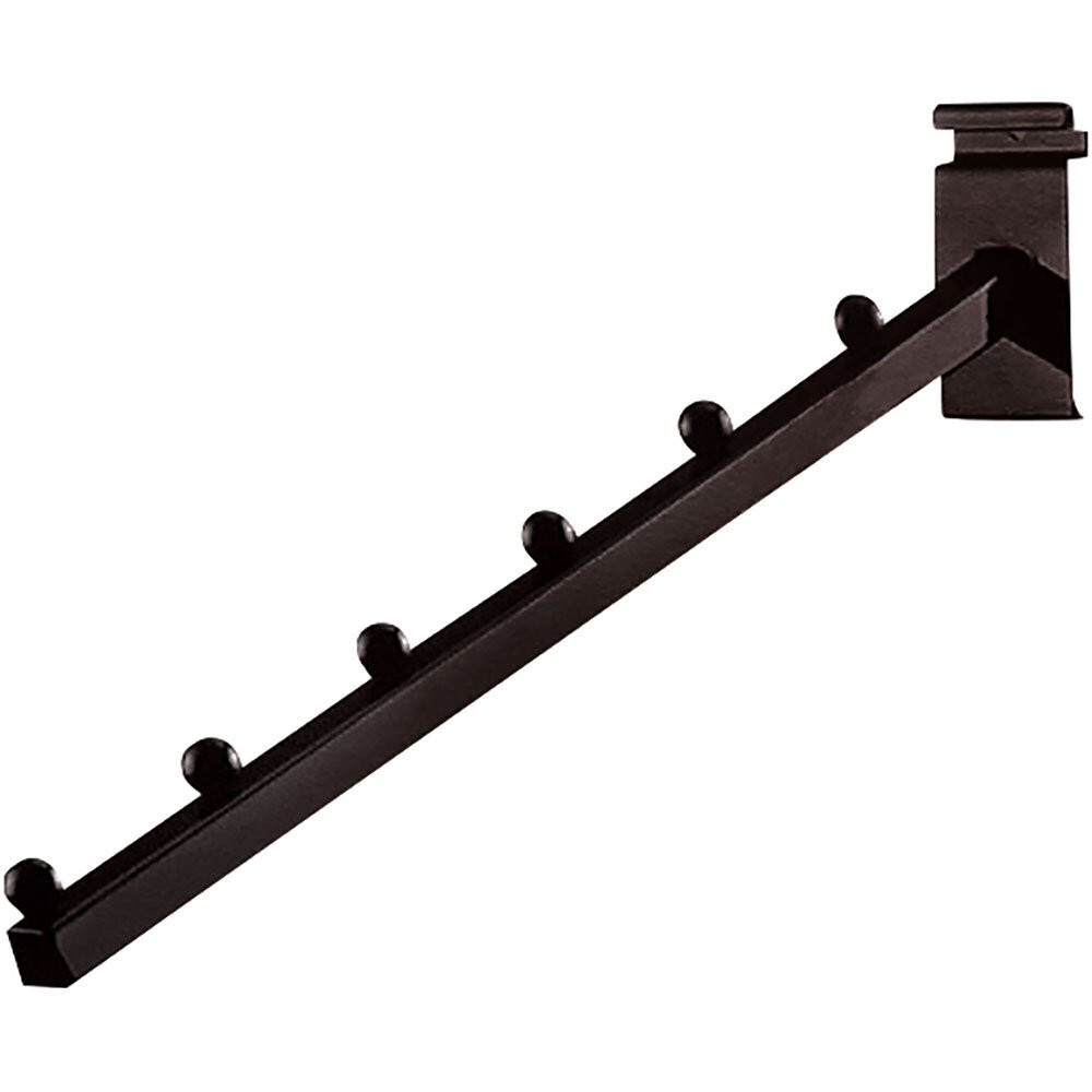 Set of 5 Wire Grid 6-Ball Waterfall Black Faceout for Grid Wall Retail Display