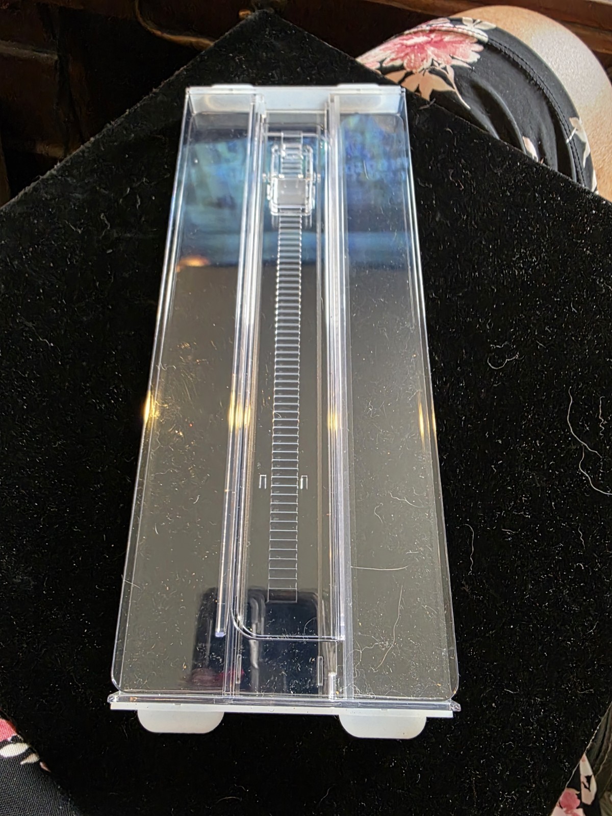 Lot of 7 Adjustable Clear Ratchet Shelf Dividers 12″-16″ Retail Gondola Shelf Q8