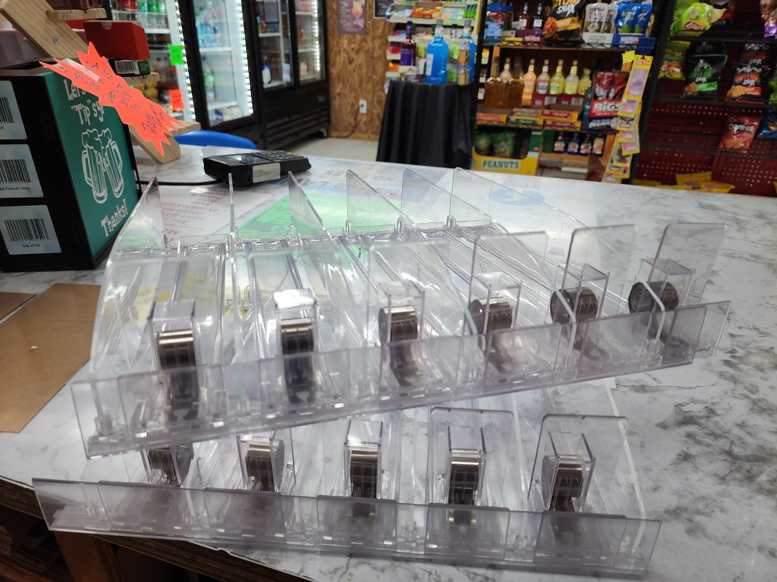 Store Merchandise Shelf Pushers