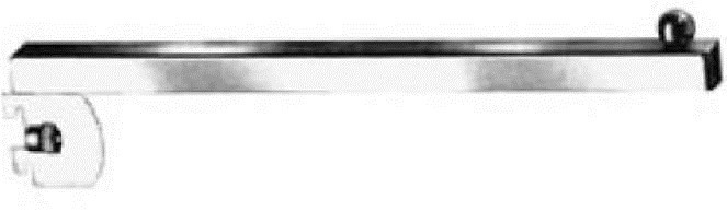 Store Display Fixtures 6 NEW 12″LONG SQ. TUBING FACEOUT FOR A-LINE STANDARD