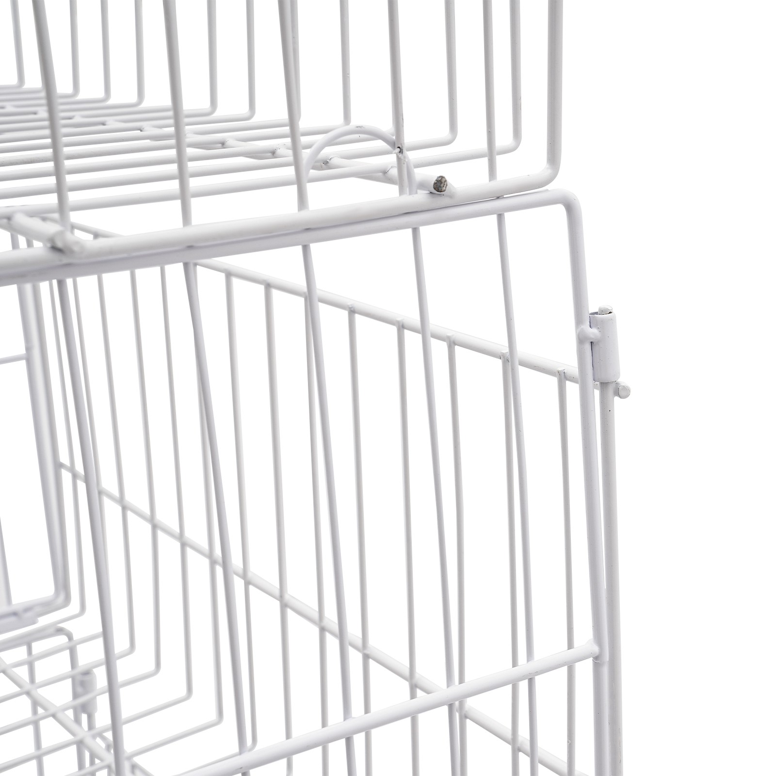 5 Tier Display Rack For Supermarket Kitchen Vegetable Storage Basket Shelving