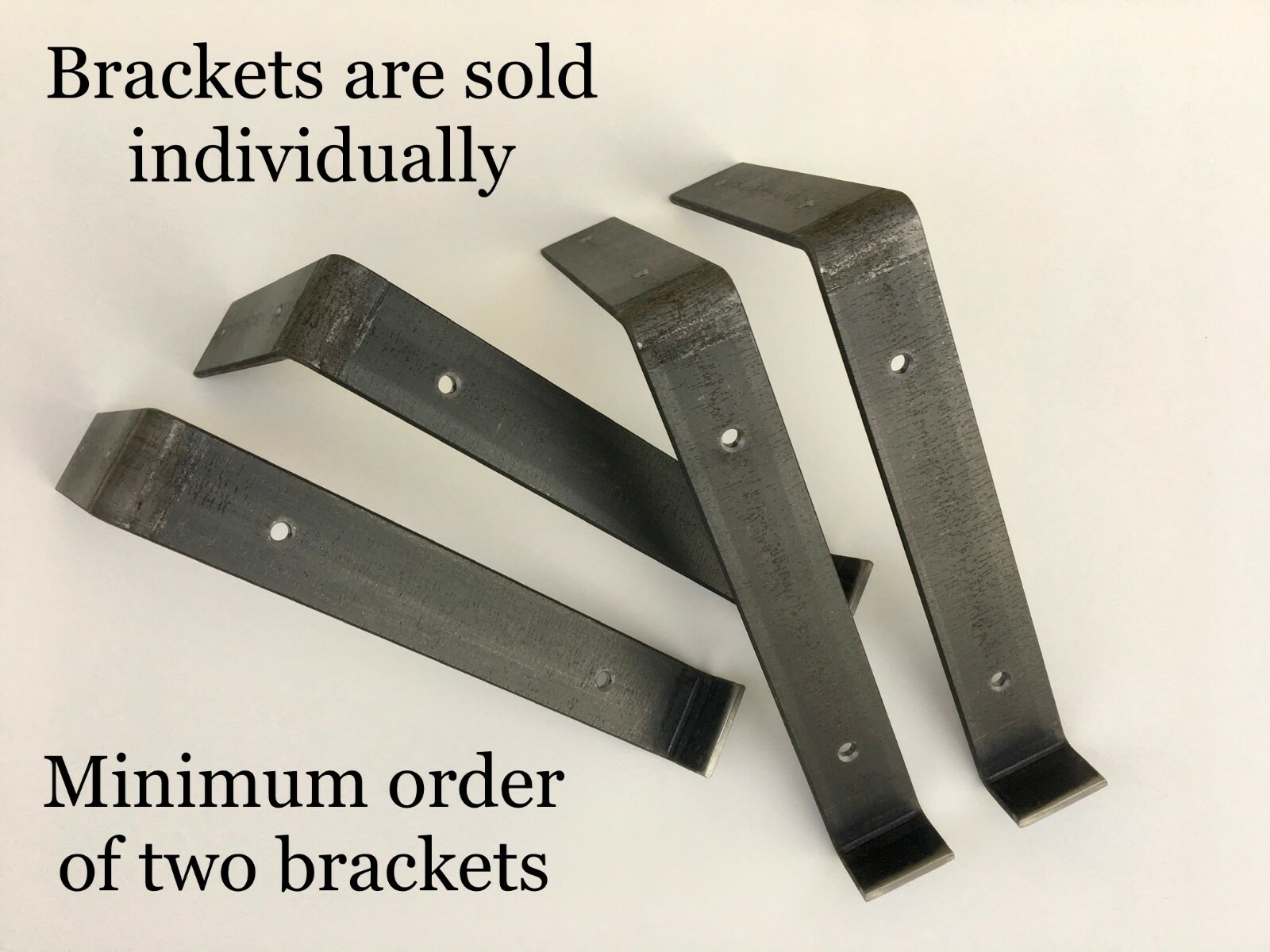 Decorative Metal Shelf Brackets – Handmade in the USA
