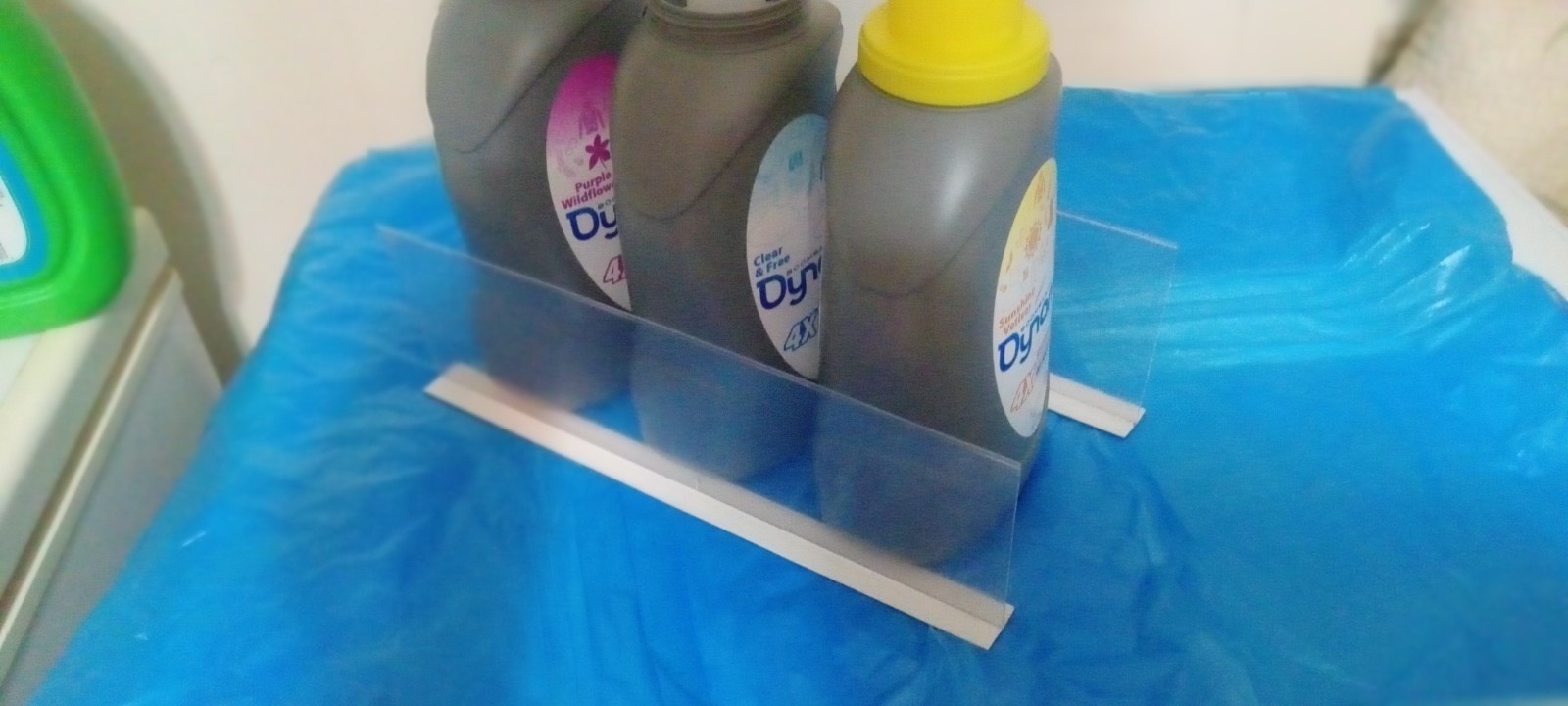 (50) 17.5″ X 4.5” Plastic Gondola Shelf Retail Dividers Magnetic T Base