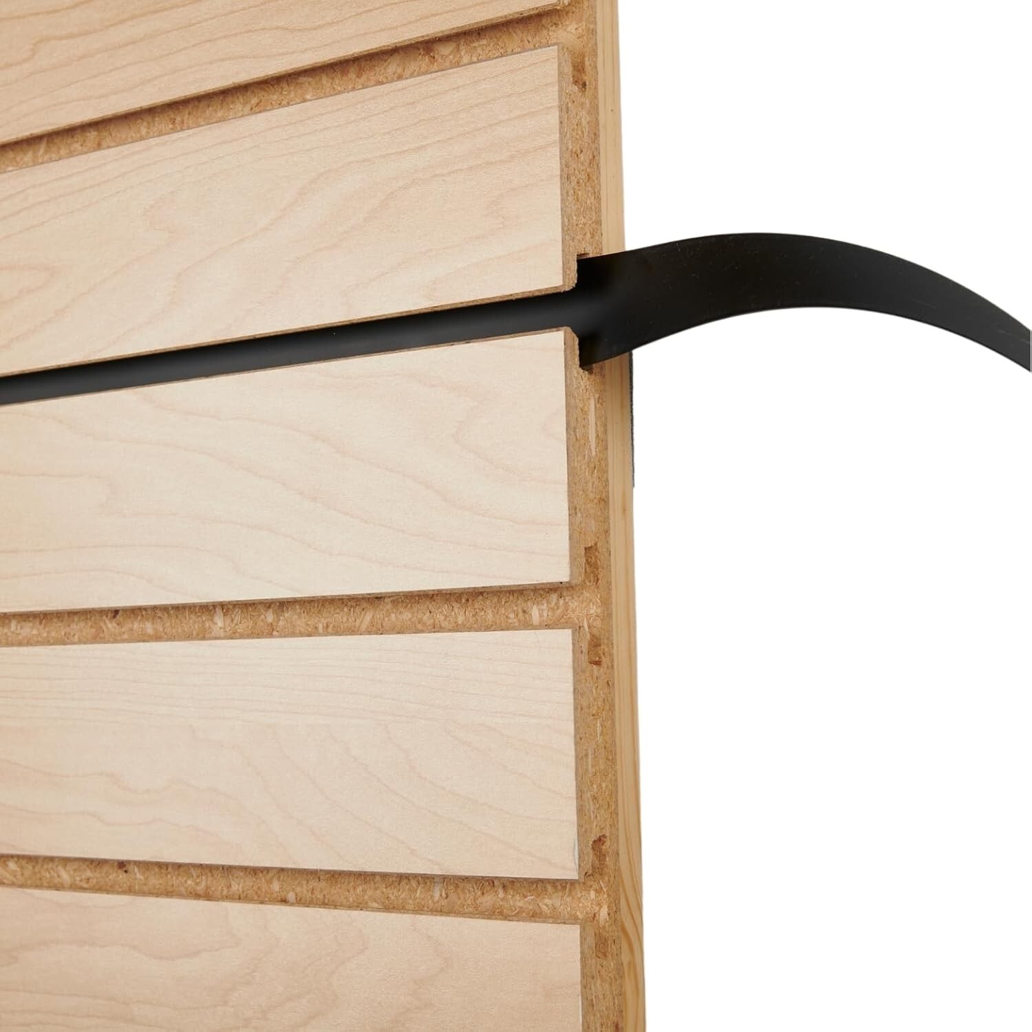 Vinyl Inserts Slatwall Panel Black Shelving Display 130 ft 6 Rolls Decorative