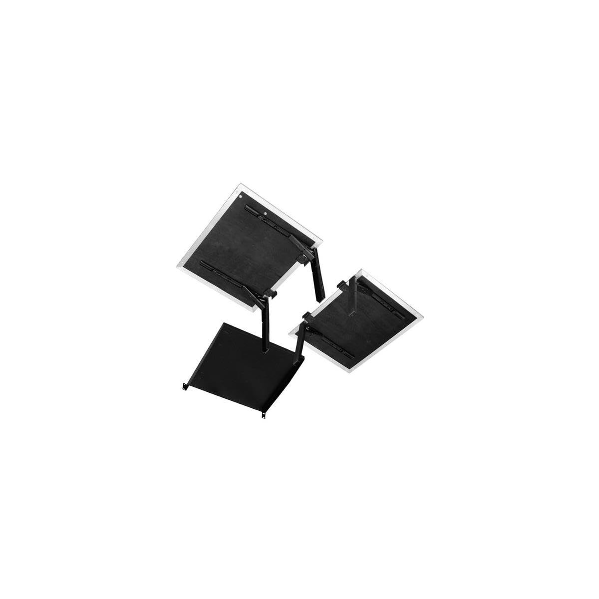 DEEJAY LED TBHMW Side Wings For M-Series Slant Racks Fits 6u Space And black