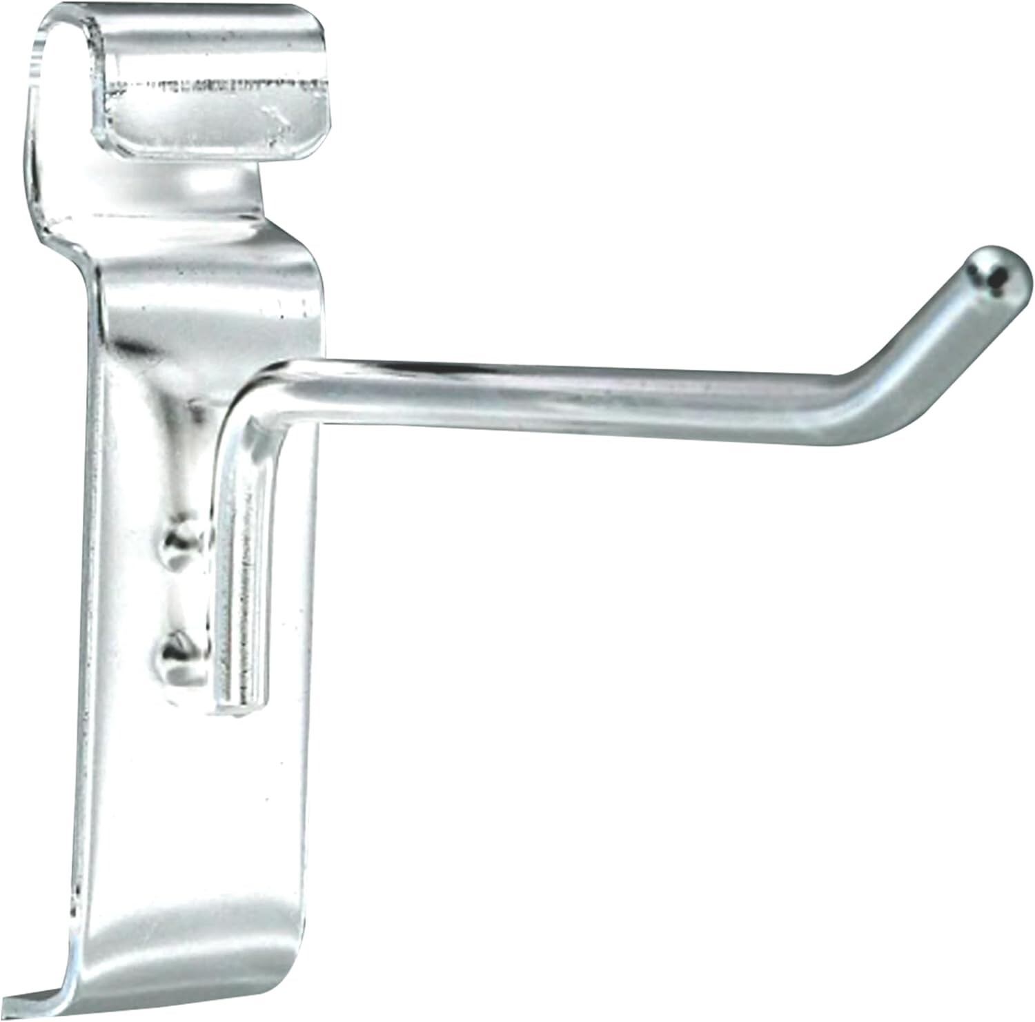 4″ Wire Grid Hooks Peg Gridwall 100 Chrome 6mm Tubing Retail Display 3″ OC