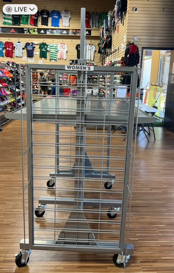 Heavy Duty Retail Fixture-USED BUT STILL IN GREAT SHAPE- Was $600 Now $180