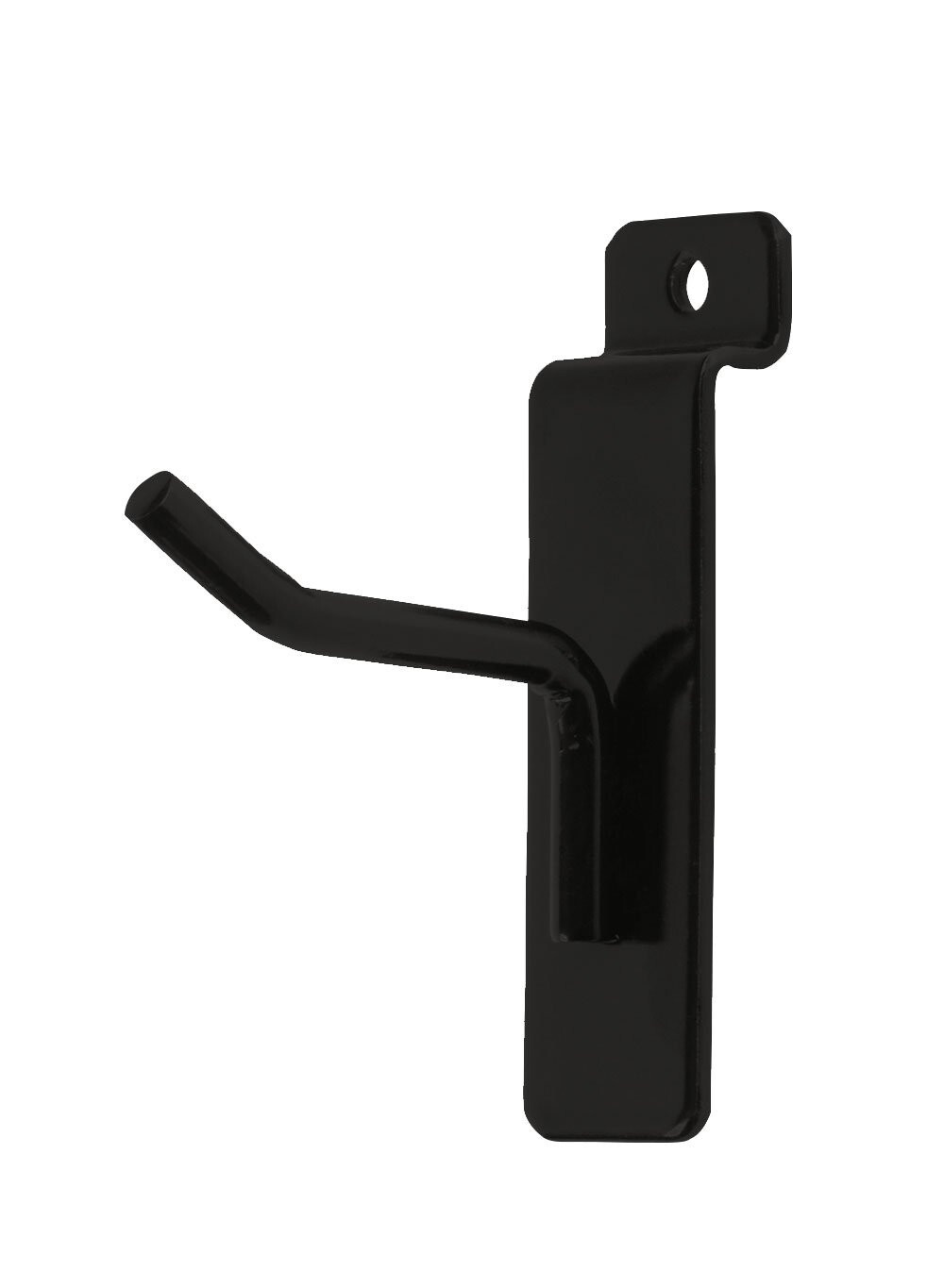Slatwall Metal Peg Hooks 100 Black 2″ Slat Wall Display 6mm Diameter Tubing