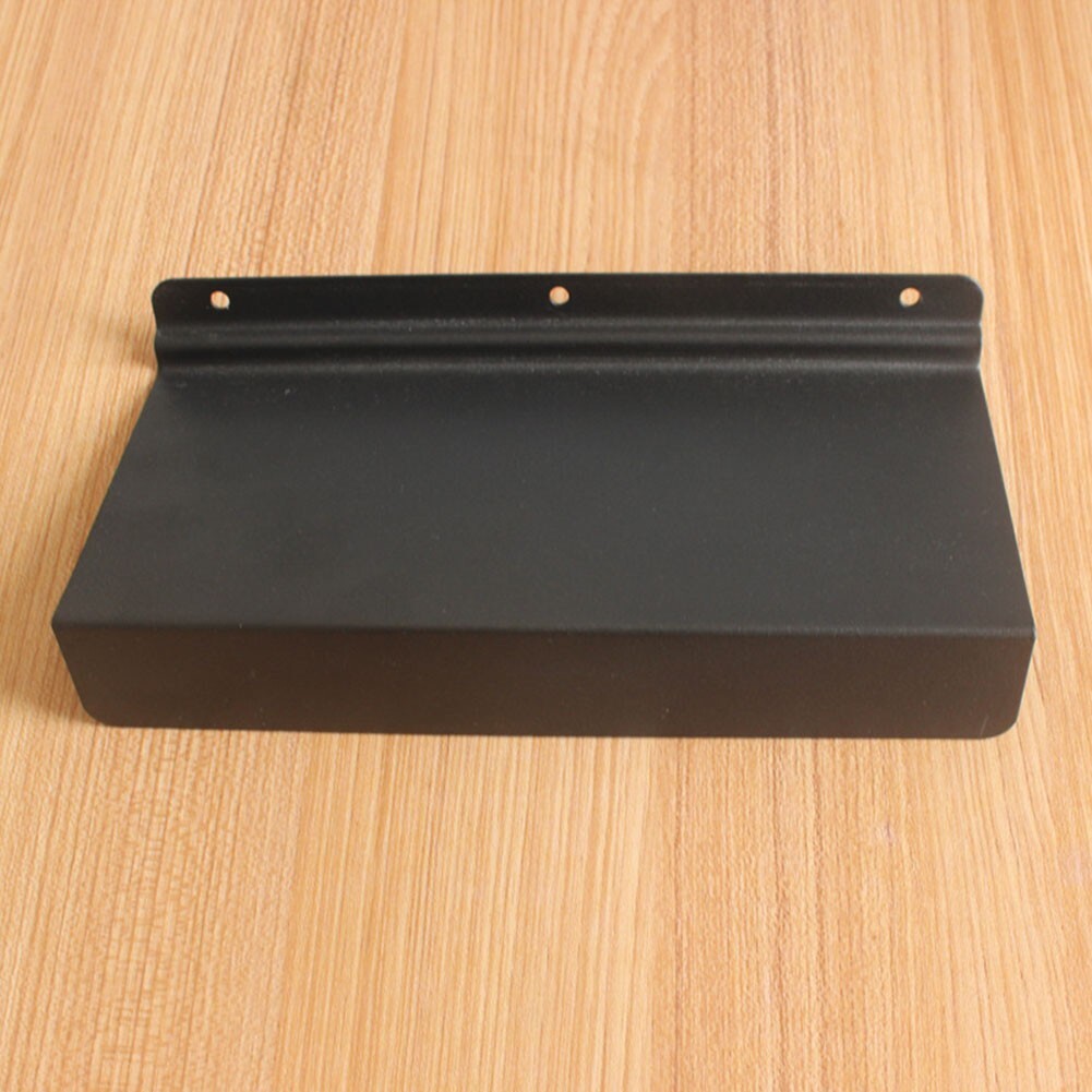 Float Slat Wall Shelf Shelves For Shoes Black-Metal Flat Slat For Retail Display