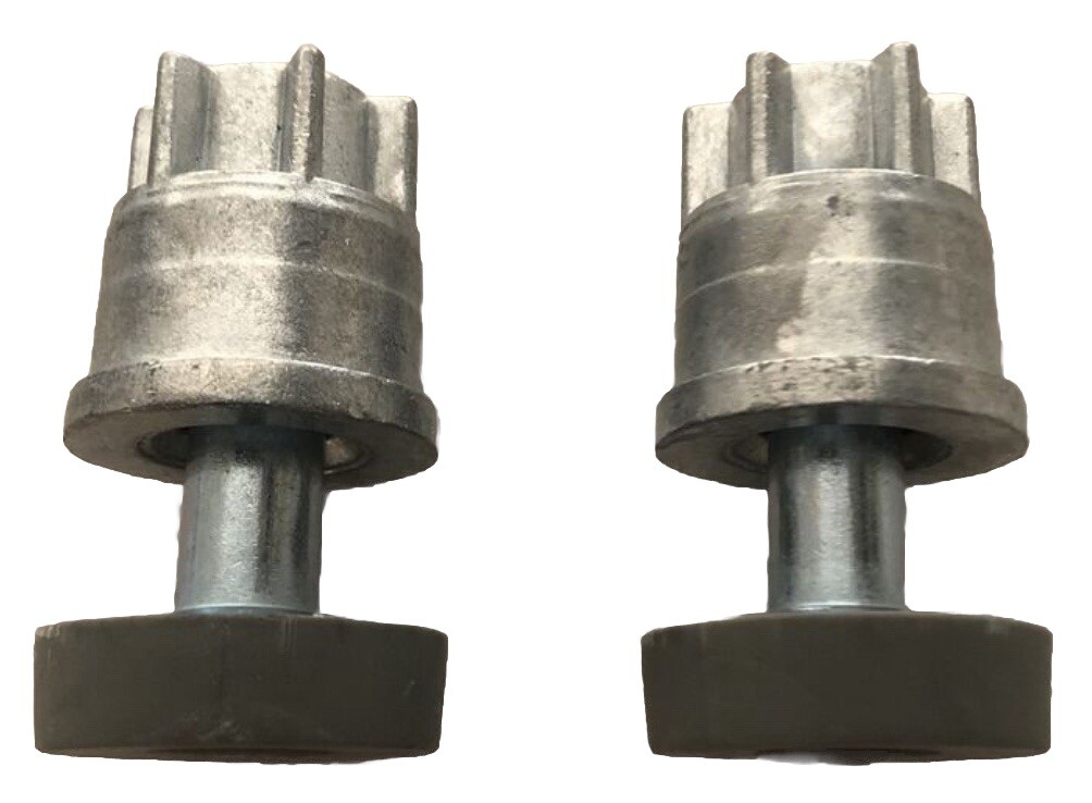 Set of 2 Wire Shelf Feet, Fits Uline Wire Shelf