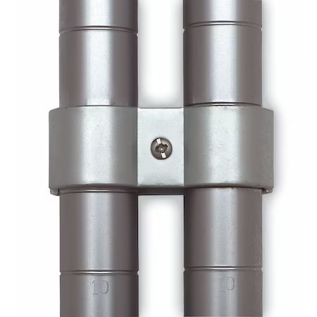 Metro 9994Z Post Clamp, 1 1/4Inx1inx2 3/4In, Silver