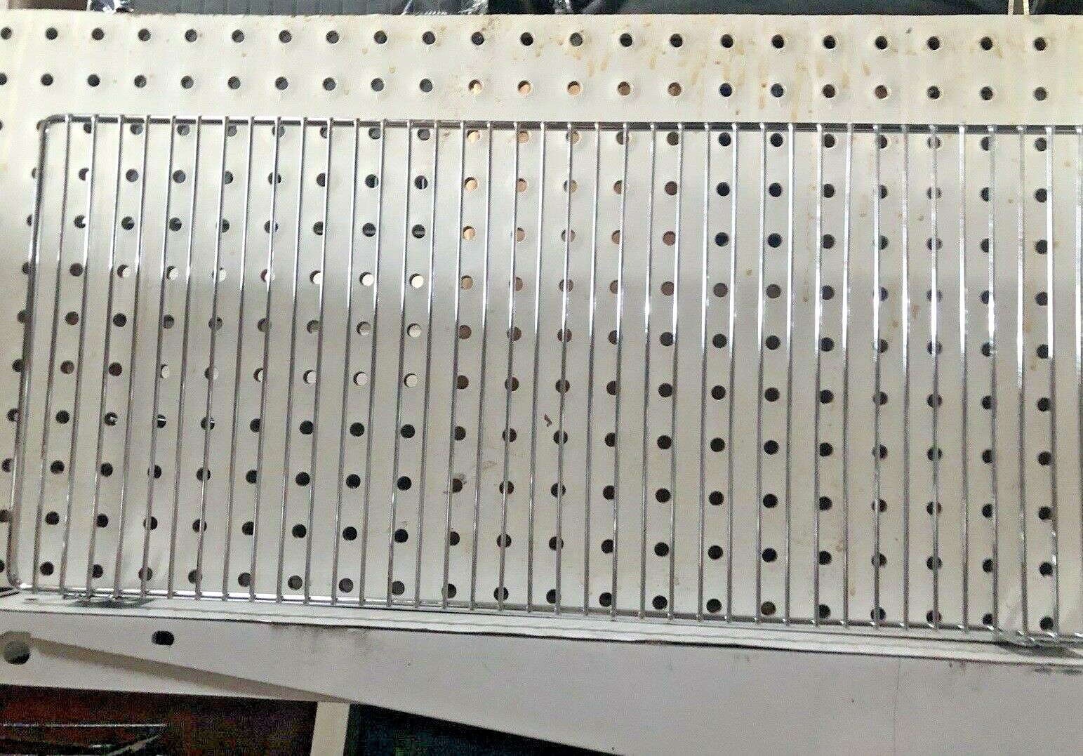 LOT OF WIRE BINNING DIVIDERS FENCE 9″ H x 20″ L LOZIER FREE SHIPPING