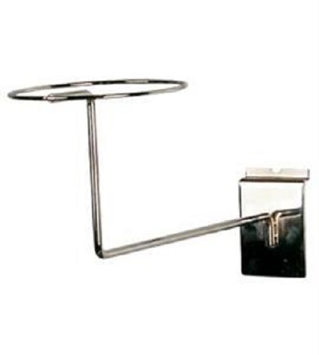Slatwall Hat Set of 12 Racks Cap Slat Panels Chrome Display Hook Retail Store