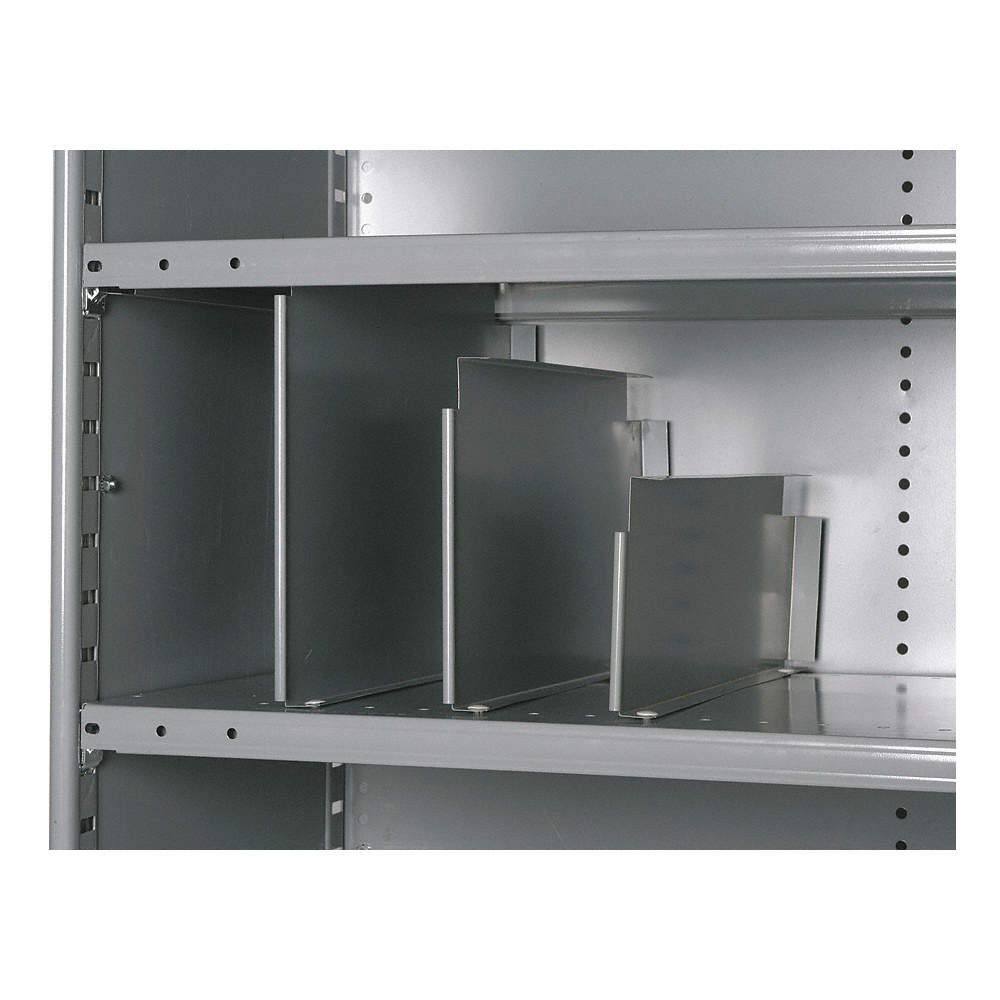 HALLOWELL 5240-1806-12HG Shelf Divider,18inx6inx18in,Steel,PK12 1BRL7