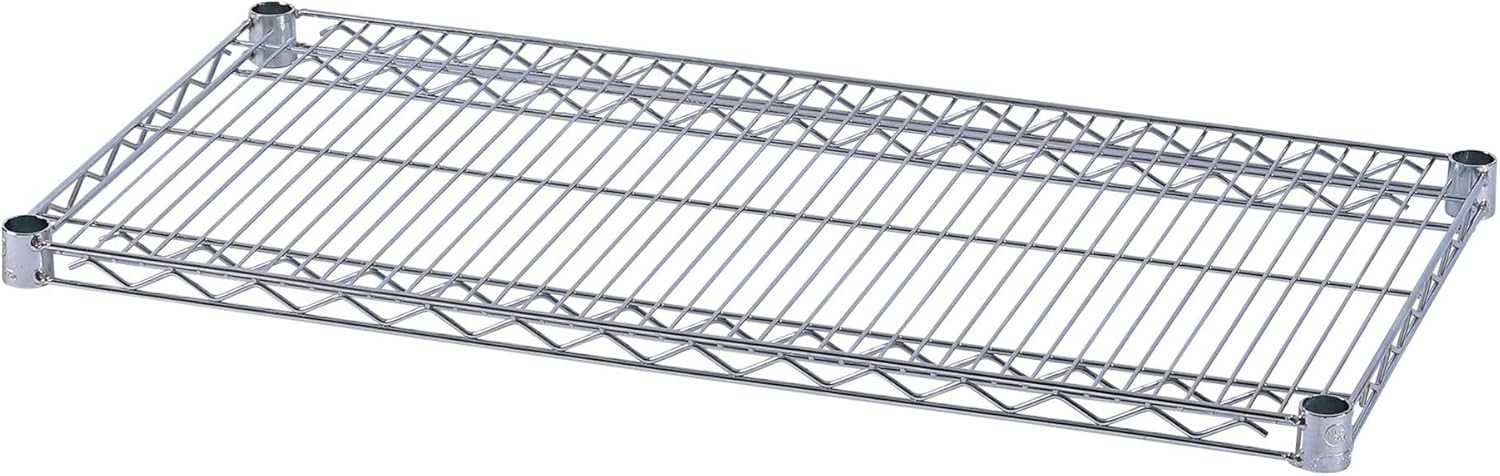 ALE Industrial Wire Shelving Extra Wire Shelves 48w x 18d Silver Case of 2