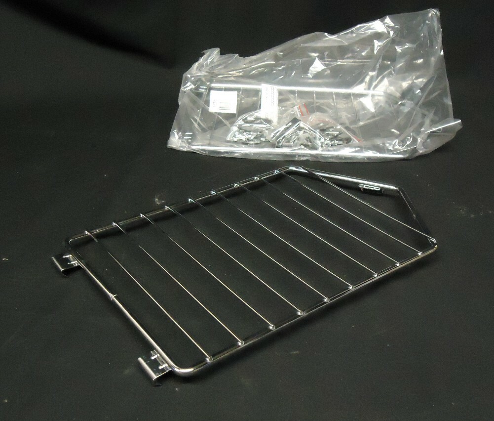 Nexel Basket Bin Divider 14 x 9 – Chrome – Set of 2
