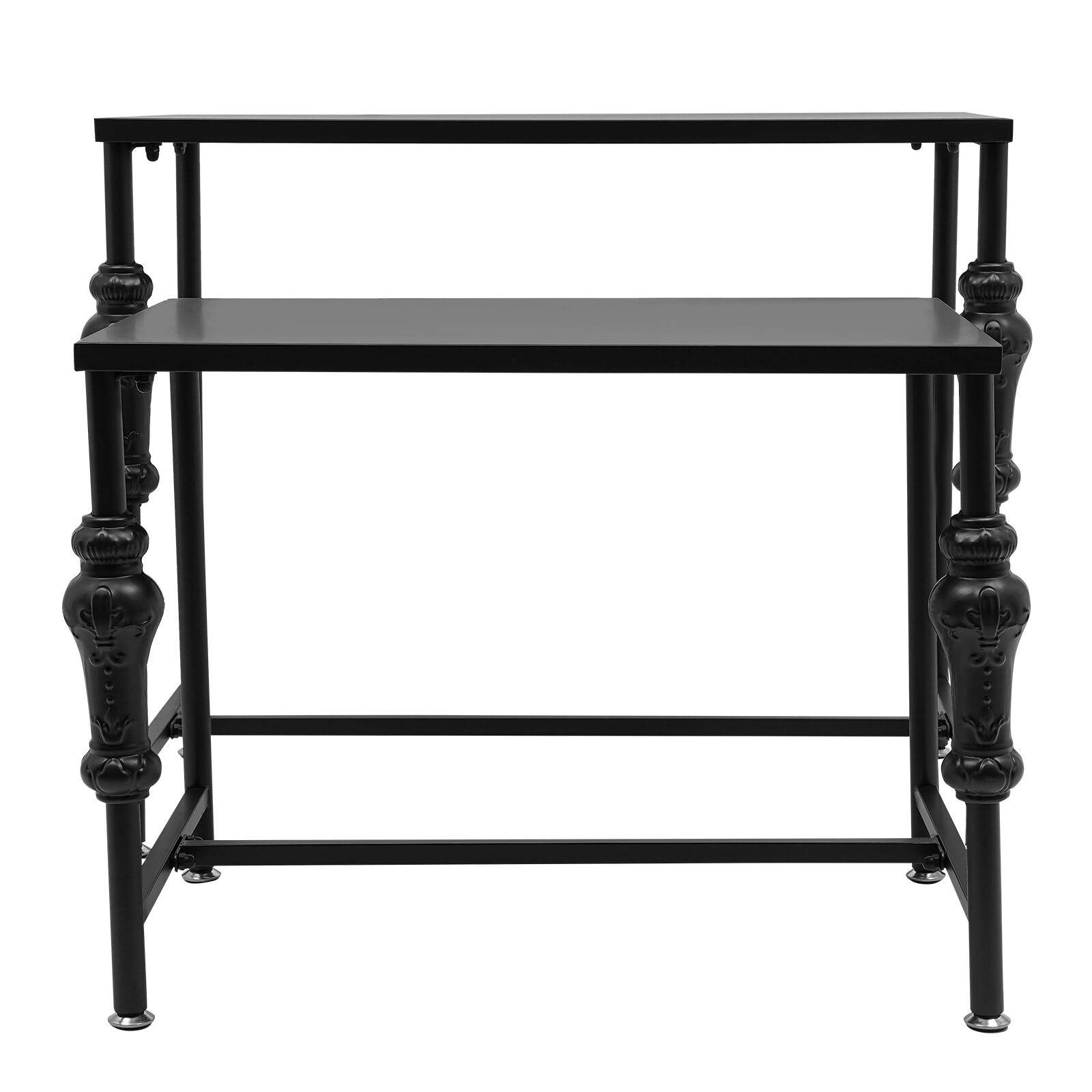 Industrial Retail Table Display Stand Bag Display Rack Shoes Rack Shelves