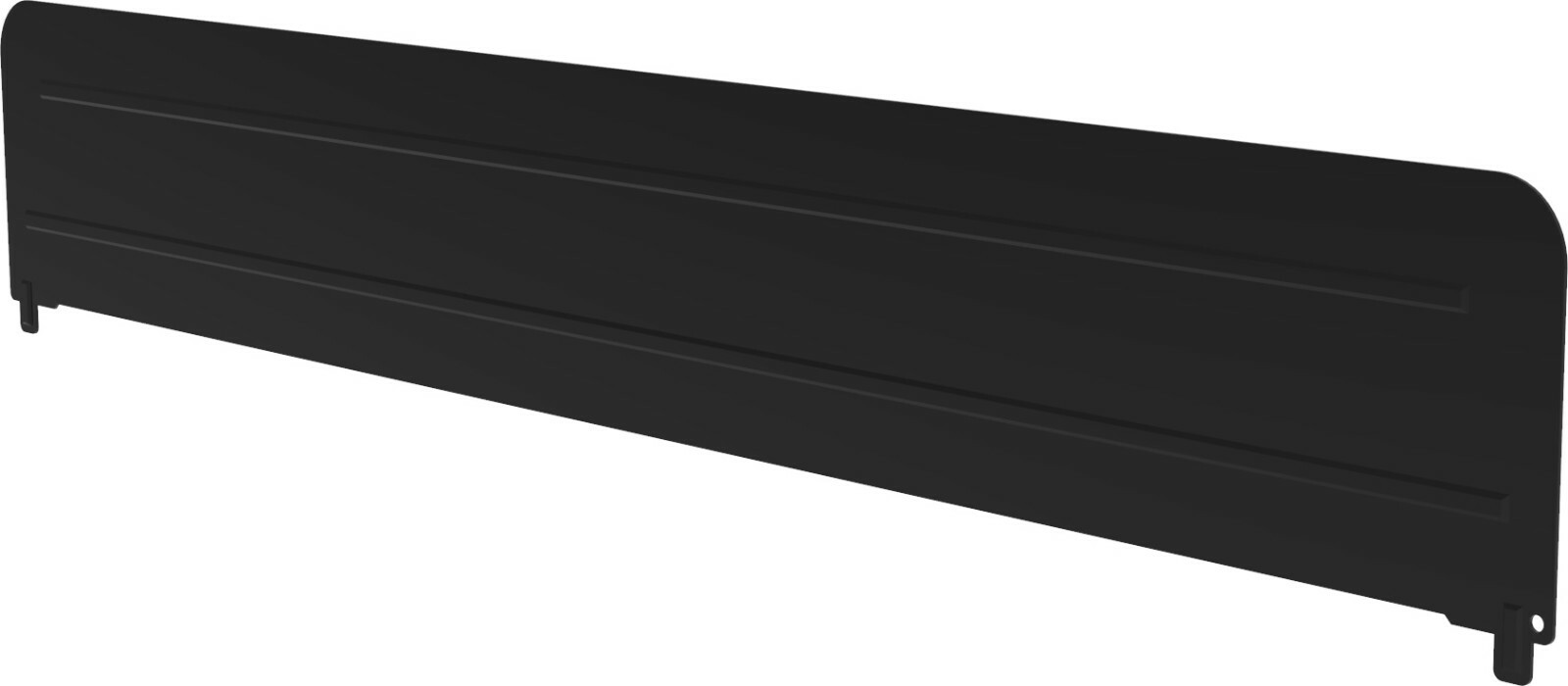 30 (Case) PZ Flexroller Gondola Riser Flat Metal Divider Black MD-2.75x20BK