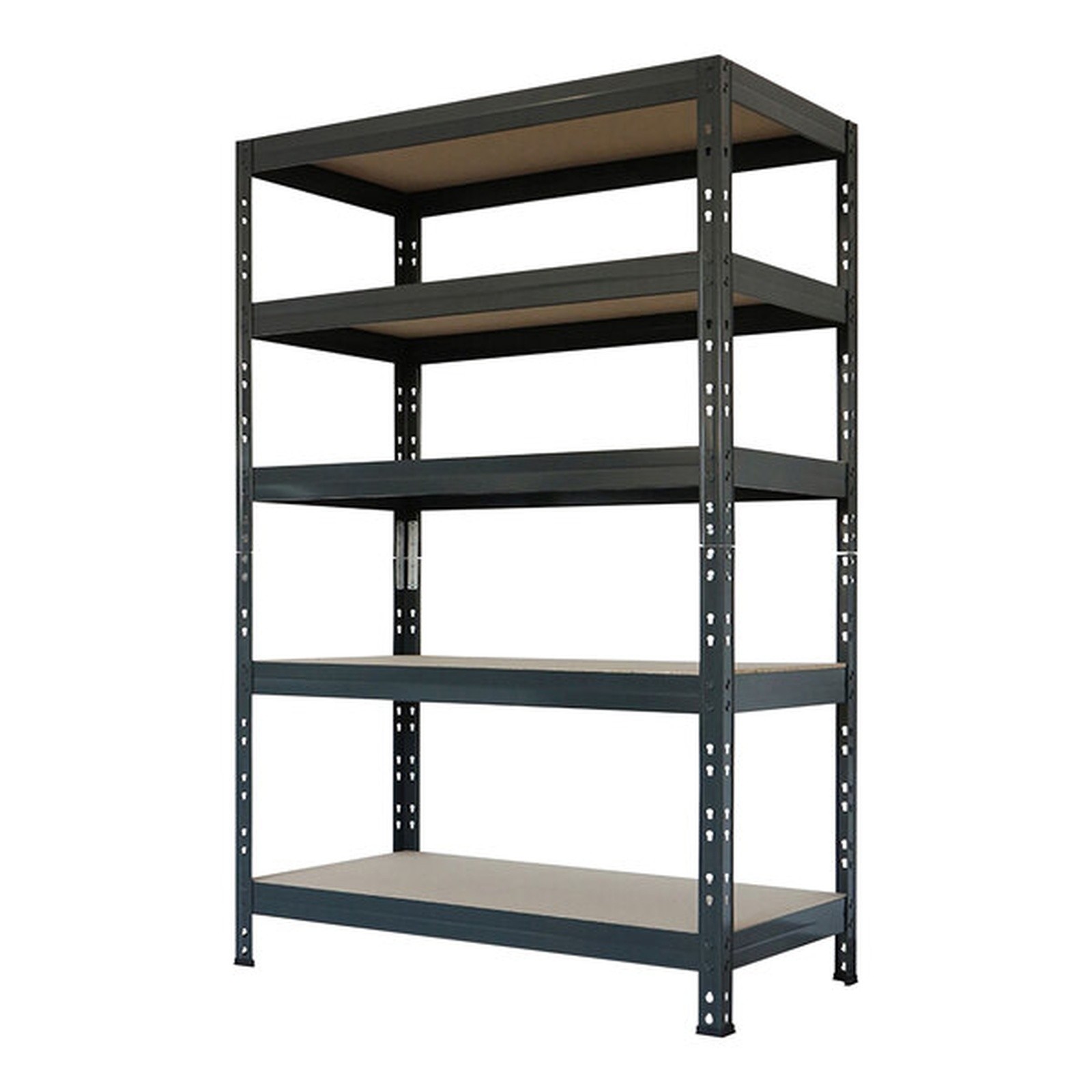 AR Shelving 35″ x 16″ x 71″ 5-Shelf Boltless Rivet Fiberboard Shelving Unit