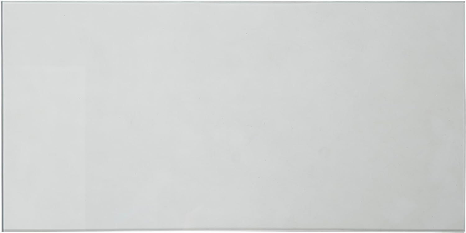 Tempered Glass Shelves 12″ Wide x 24″ Long x 3/16″ Set of 2 Beveled Edges