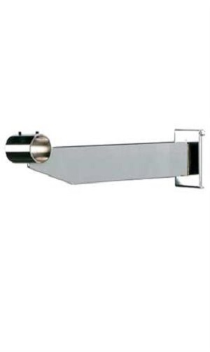 12 Wire Grid Hangrail Shelf Brackets 12″ Silver Gridwall Retail Display