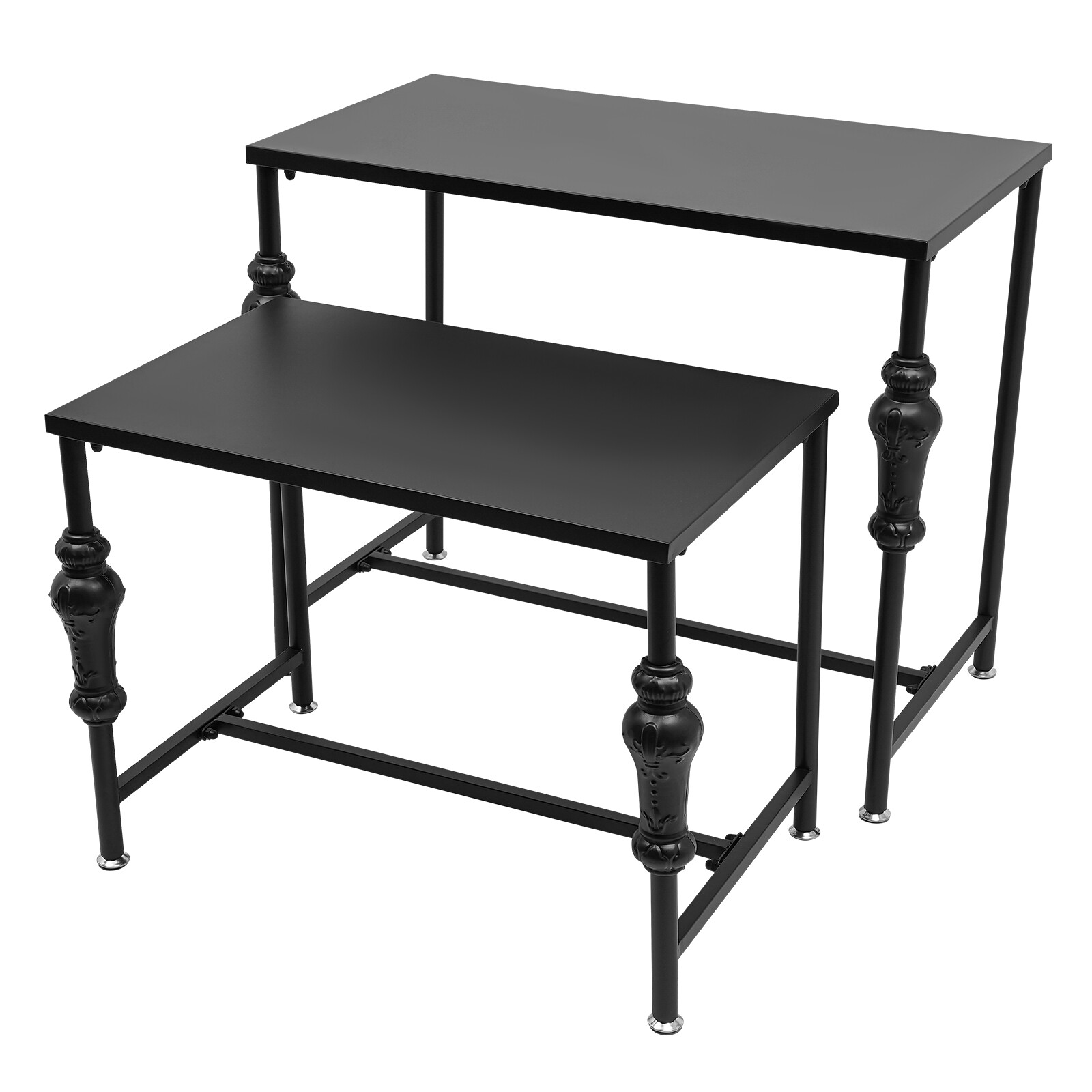 Industrial Retail Table Display Stand Bag Display Rack Shoes Rack Shelves