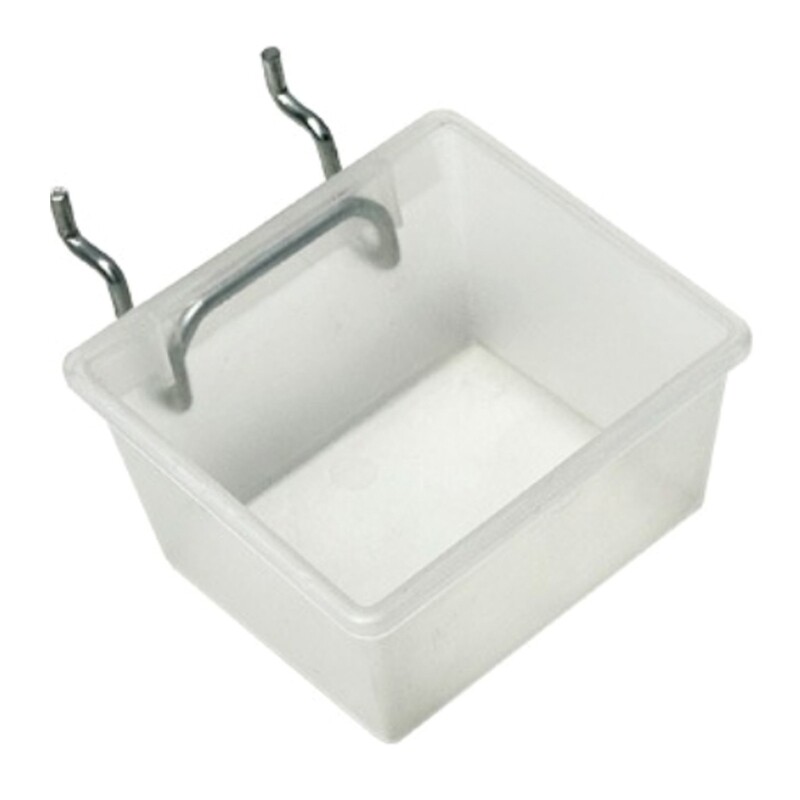 1Set Space Saving Pegboard Box with Hook Peg Board Basket for Garage or Workshop
