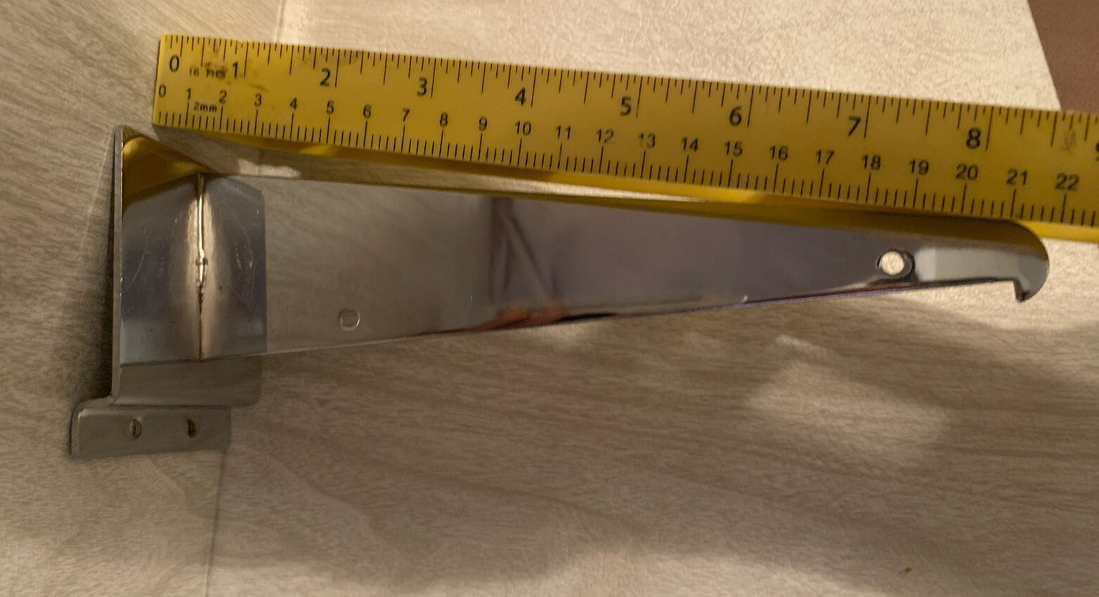 9″ Slatwall Shelf Bracket -silver – Pack of 10 Pcs