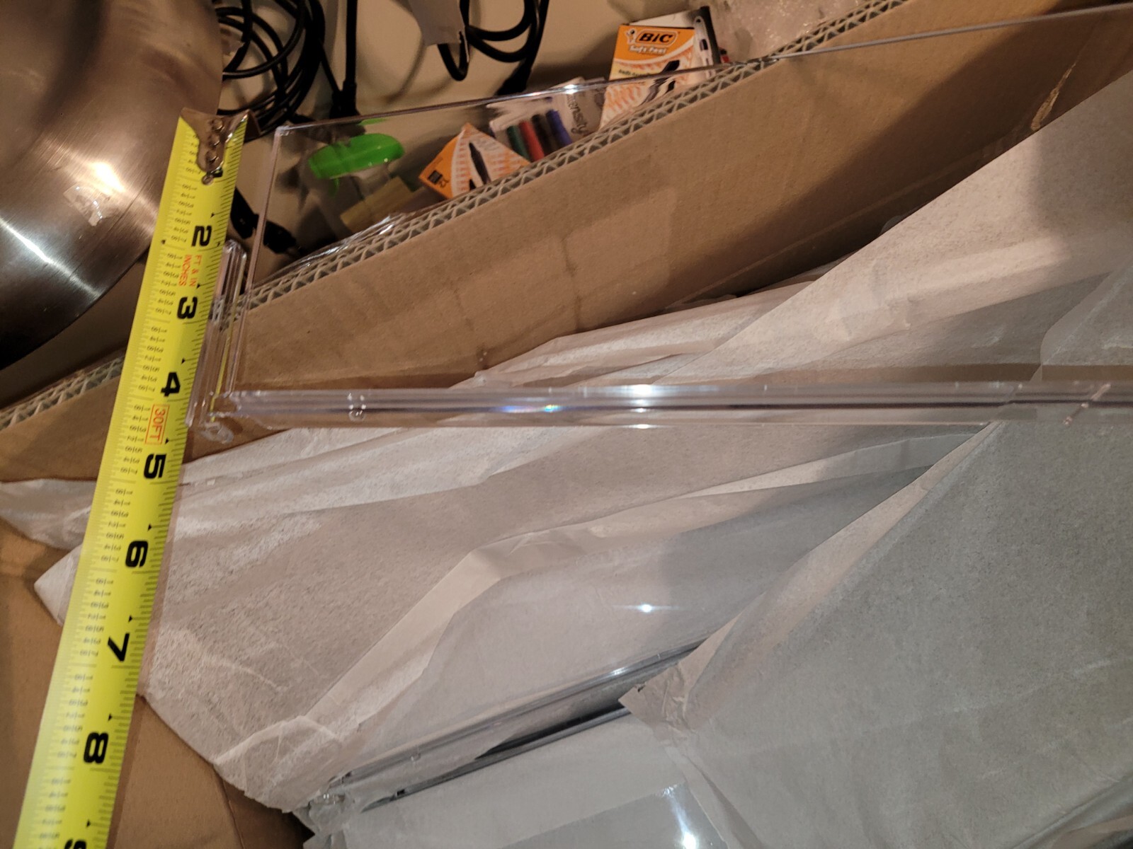 Case of 20 – Siffron Clear Plastic Dividers 14 x 8 9924010023 ax6812