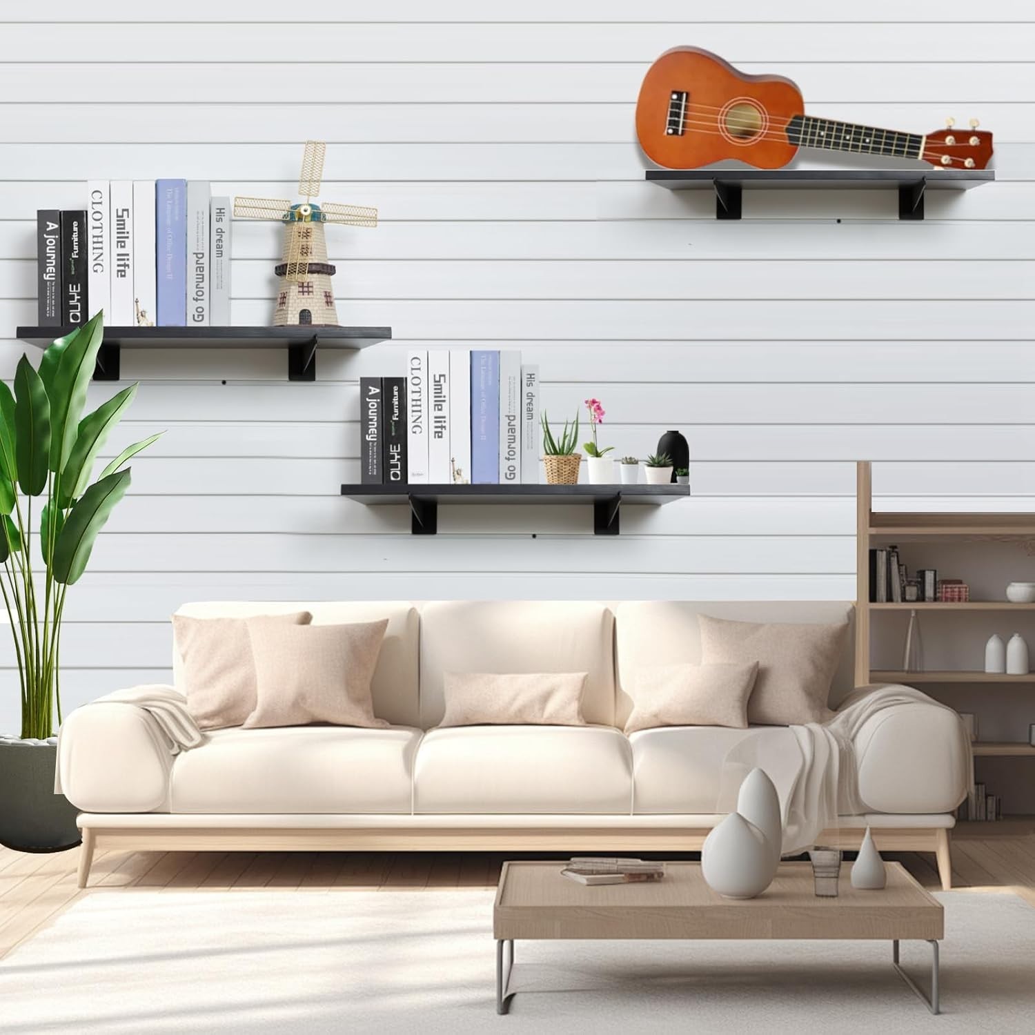 Versatile 10-Inch Slatwall Shelf Bracket Set of 16 – Ideal for Garage & Retail