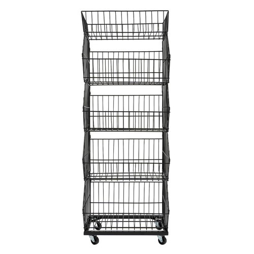 5 Tier Retail Display Rack Concession Candy Snack Display Rack Potato Chip Stand