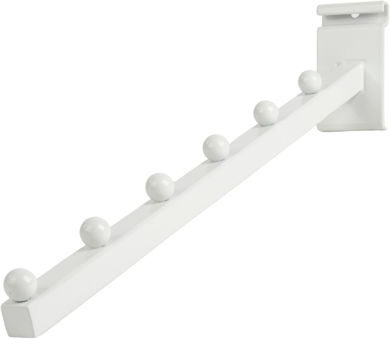 20 Pieces Wire Grid 6 Ball Waterfall Faceout Square Fixture White Gridwall