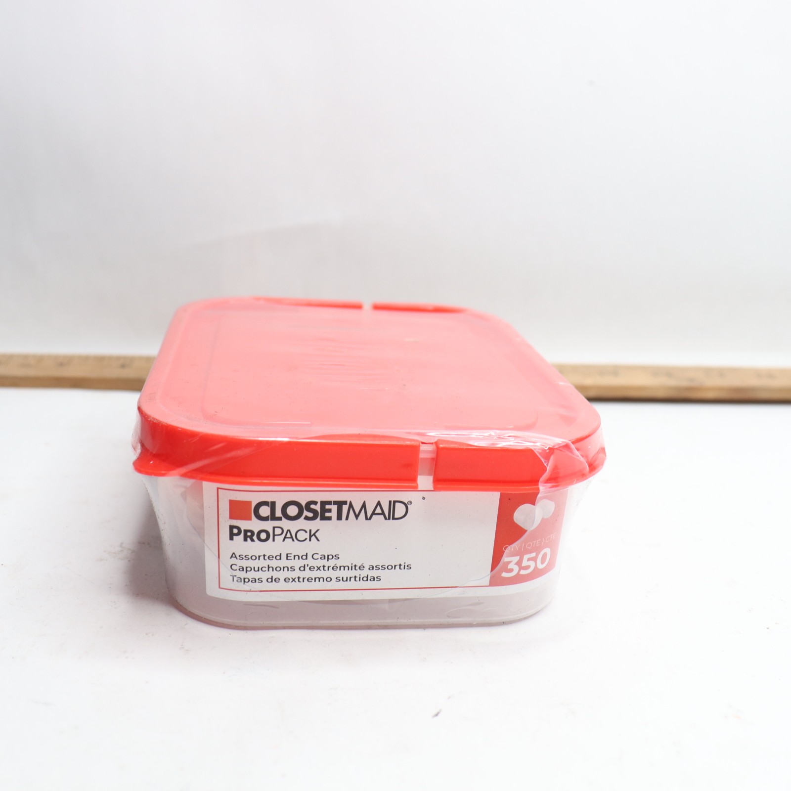 (350-Pk) ClosetMaid ProPack Wire Shelving End Caps Small and Large 2186600