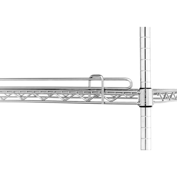 Metro L60n-1S Shelf Ledge, 1″D X 60″W X 1″H, Silver