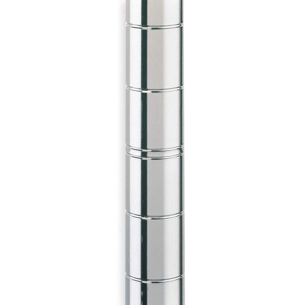 METRO 63UP Ind Wr Shlf Pst,63 inx1 in,Splt Slv,PK4 2ENH6