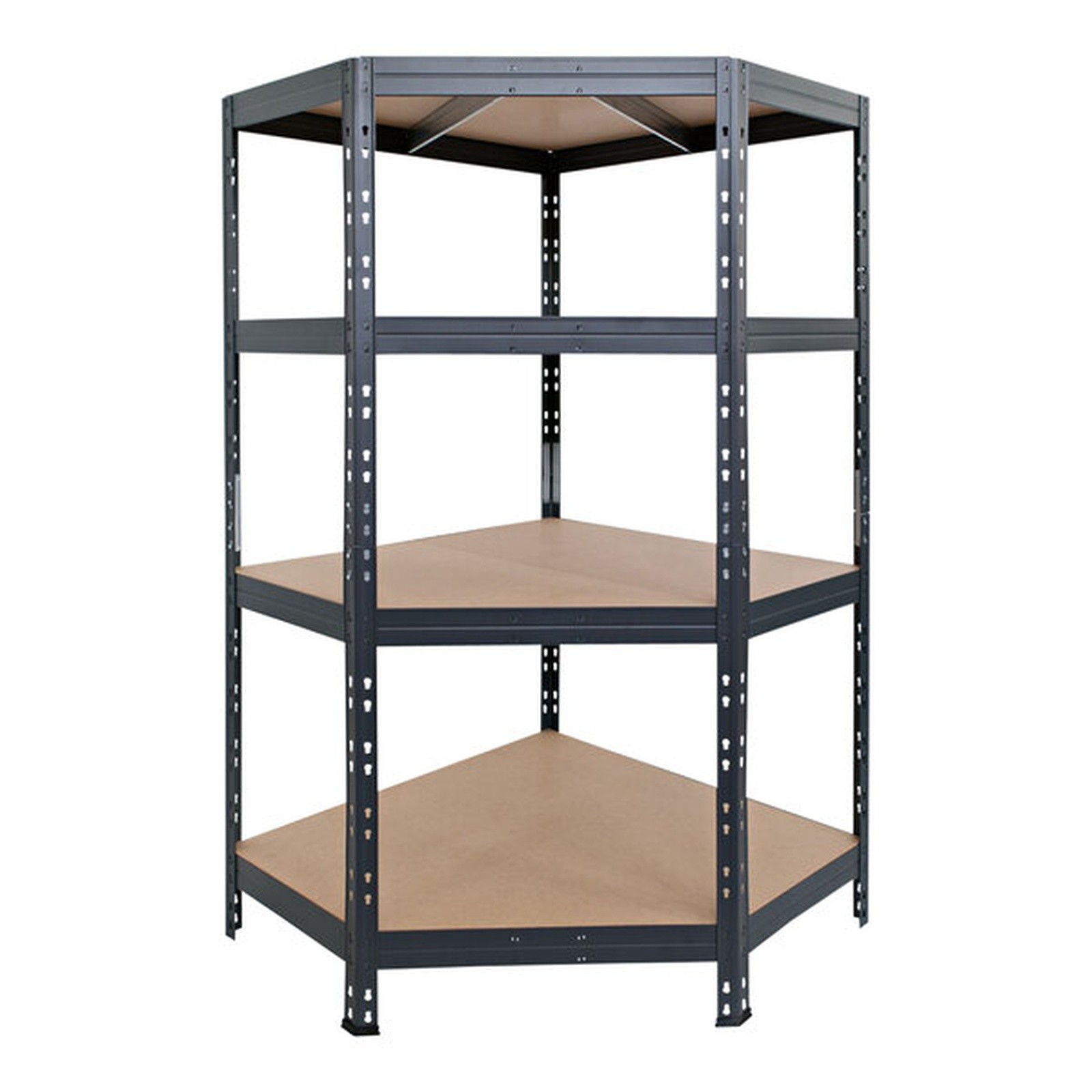 AR Shelving 20″ x 39″ x 71″ 5- Shelf Galvanized Boltless Fiberboard Shelving