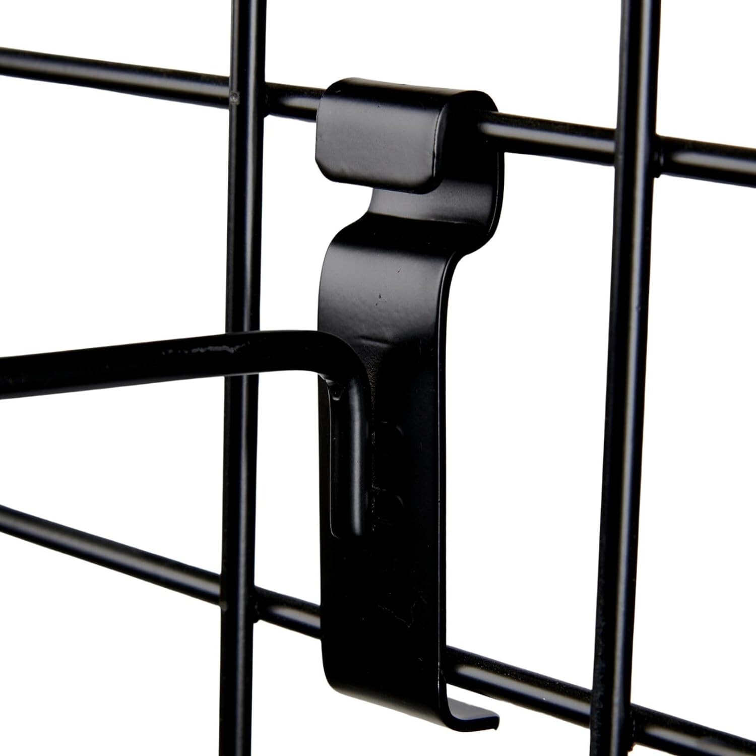 8″ Lot of 12 Wire Grid Hooks Pegs Gridwall Black Tubing 3″ On Center Slat Grid