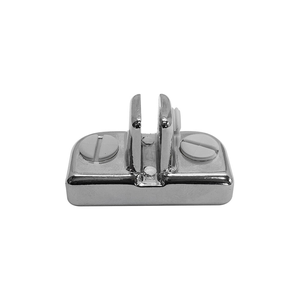 3 Way Inside Shelf Connector Clip 3/16” Tempered Glass Shelf 5 Pc Chrome