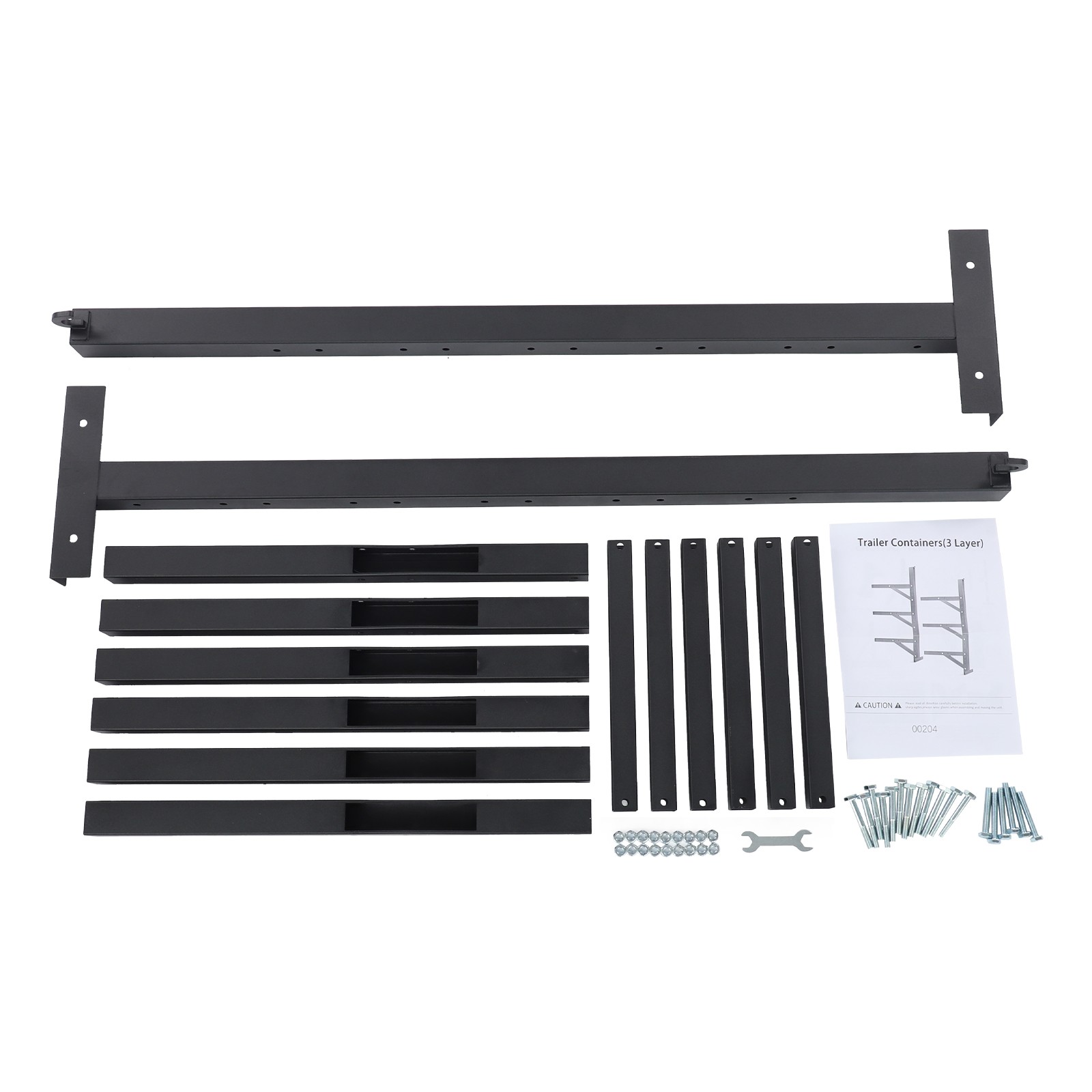 2Pcs Shipping Container Shelf Brackets 3 Tiers Cargo Containing Shelving Shelf
