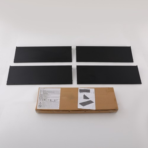 4 Shelves Modern End Shelf for Gondola Shelving Unit Retail Display Shelves