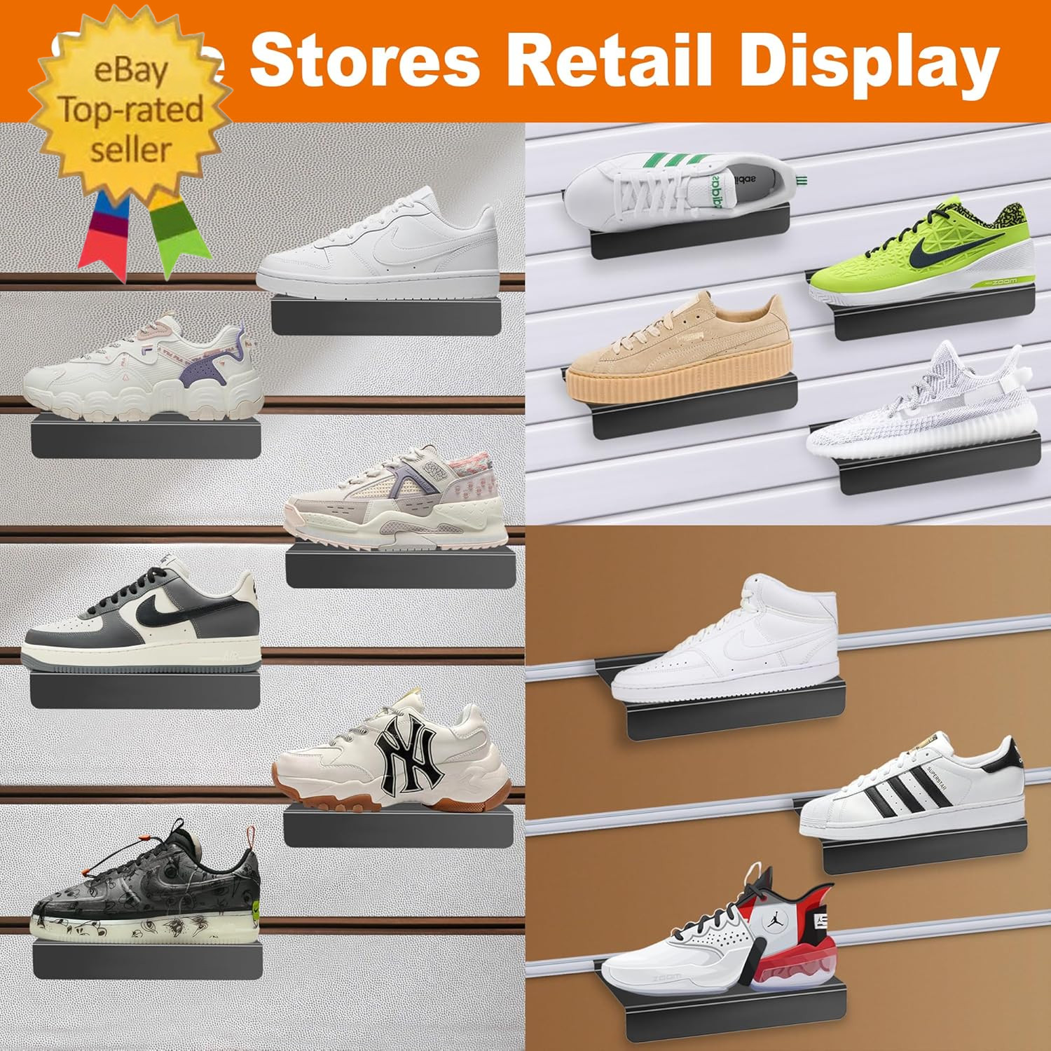 Slatwall Shelves, Slatwall Panel Accessories, Floating Slat Wall Shelf Shelves f