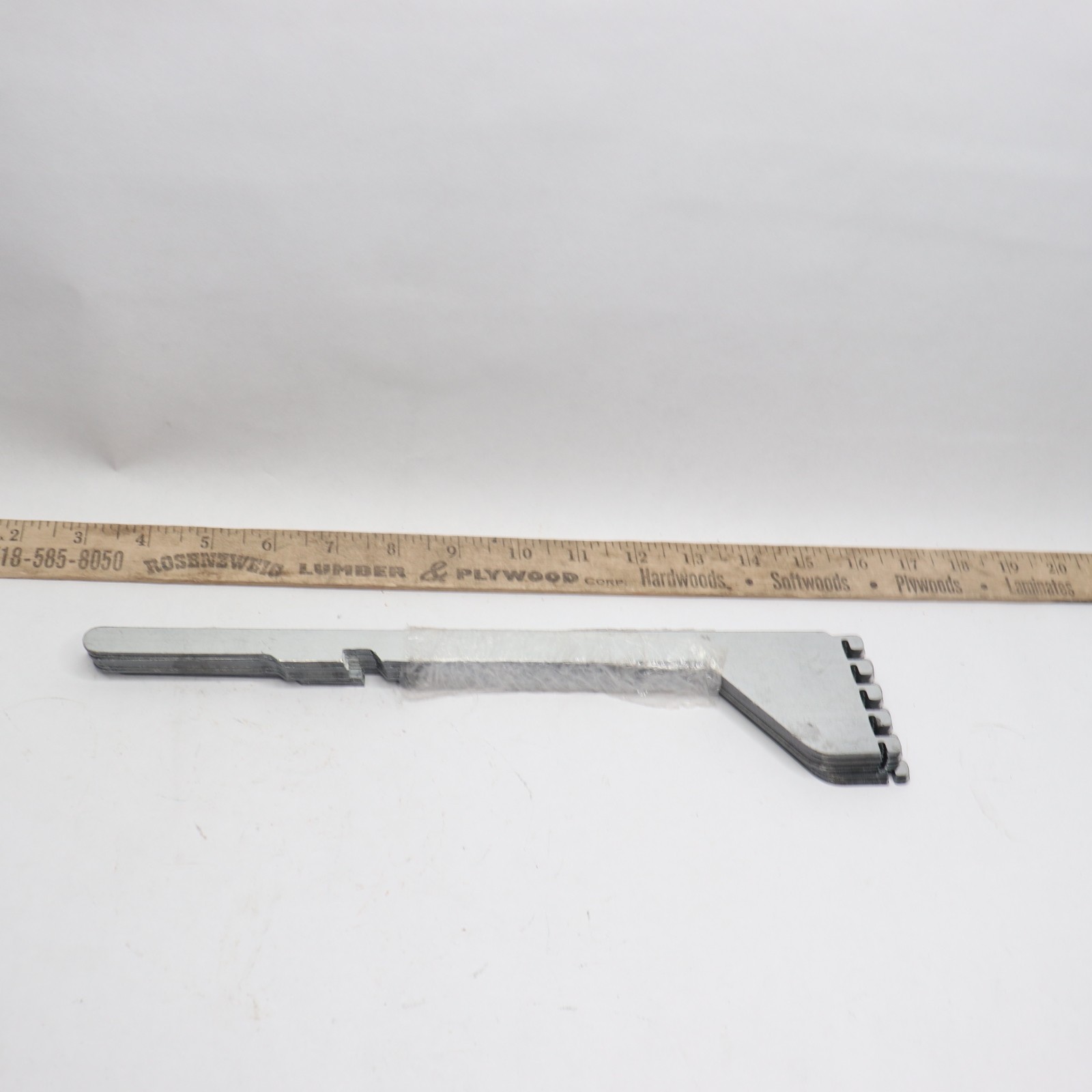 (10-Pk) Steel Bracket Anochrome 5 Prong Steel 12″