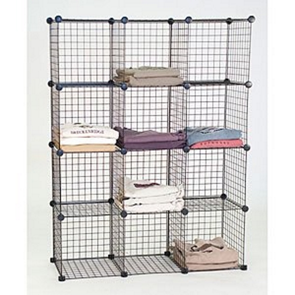 3×4 Mini Grid Unit Black