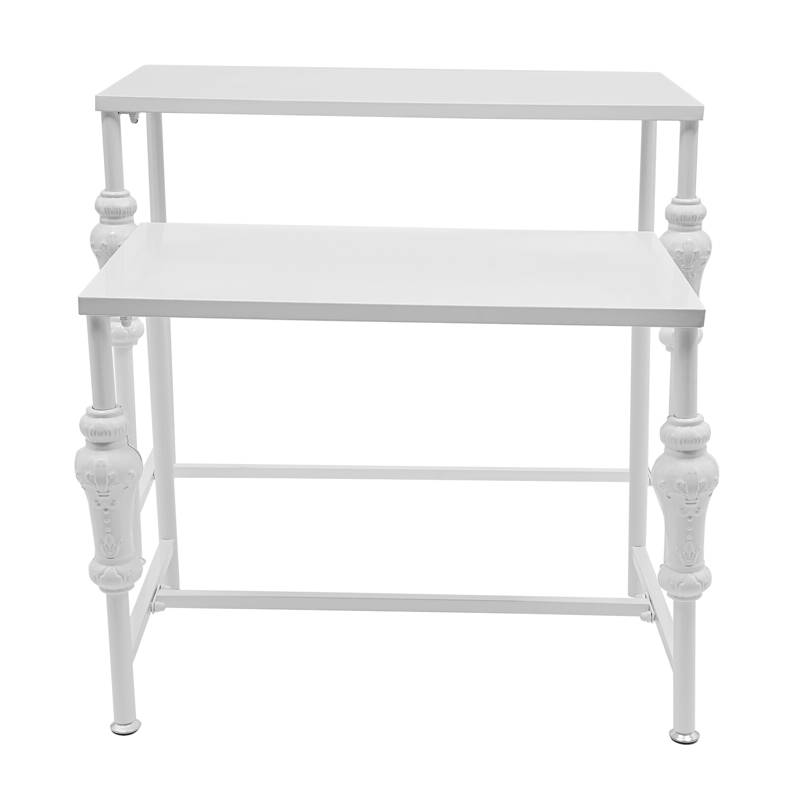 Industrial Retail Table Display Stand Bag Display Rack Shoes Rack Shelves