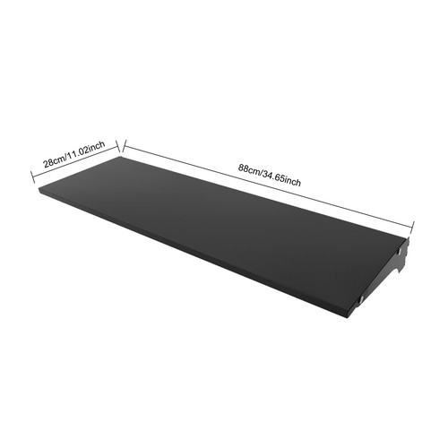 4 Shelves Modern End Shelf for Gondola Shelving Unit Retail Display Shelves