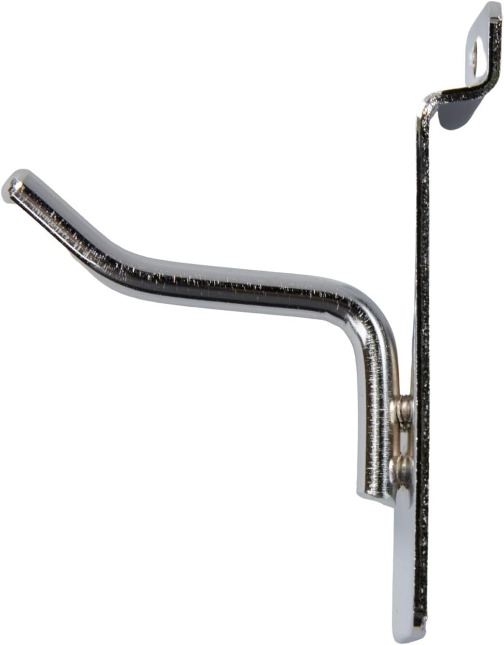 100 Chrome 2″ Slatwall Metal Peg Hooks Slat Wall Display 6mm Diameter Tubing