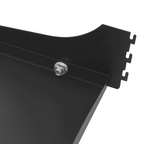 4 Shelves Modern End Shelf for Gondola Shelving Unit Retail Display Shelves